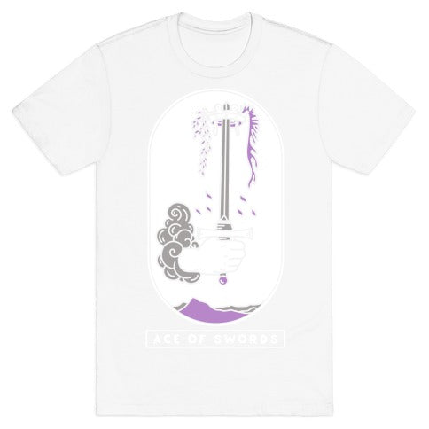 Ace of Swords Asexual Pride T-Shirt